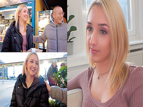 世界共通のBody Language　ナンパでゲットしたキュートな金髪美女がノリノリ腰振り中出しAV出演　サンプル画像02